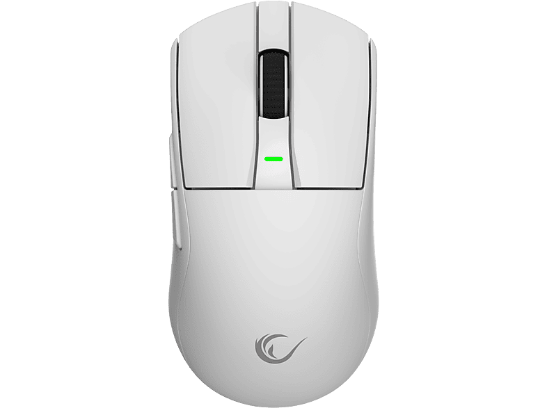 RAMPAGE Zenith Pro 4K BT+Wired+2.4G PAW3395 Nordic 52833 MCU Gaming Oyuncu Mouse Beyaz