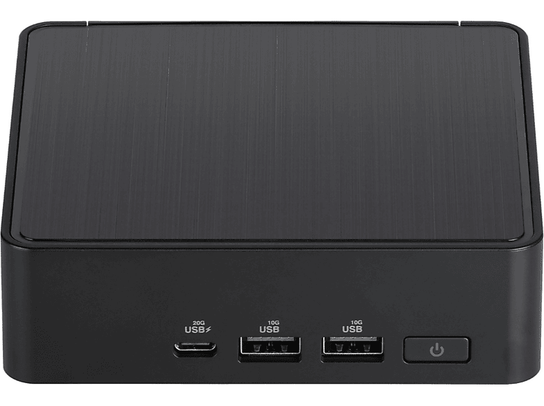 ASUS NUC 14 Pro RNUC14RVKI300002I Mini PC (Barebone), Intel® Core™ 3 Prozessor 100U, Arc™ Onboard Graphics, Kein Betriebssystem, Schwarz — Foto 3 von 5