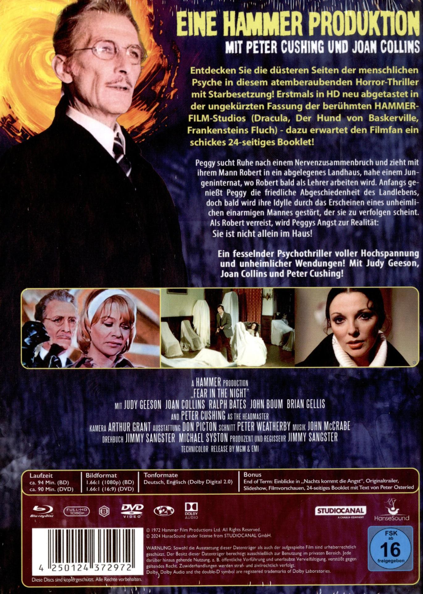DVD-Hülle mit Filmtitel und Schauspielern. Enthält ein Bild eines Mannes mit Brille und einer Frau.