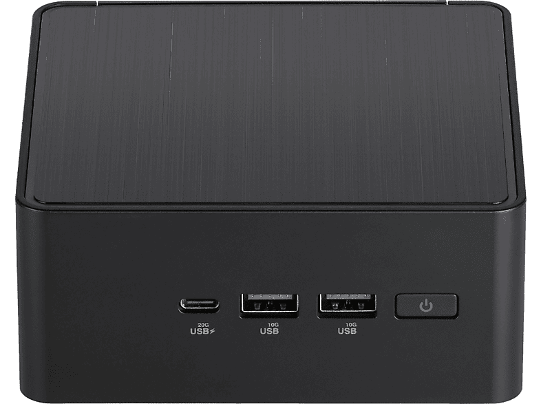ASUS NUC 14 Pro RNUC14RVHI300002I Mini PC (Barebone), Intel® Core™ 3 Prozessor 100U, 0 GB RAM SSD, Arc™ Onboard Graphics, Kein Betriebssystem, Schwarz — Foto 3 von 3