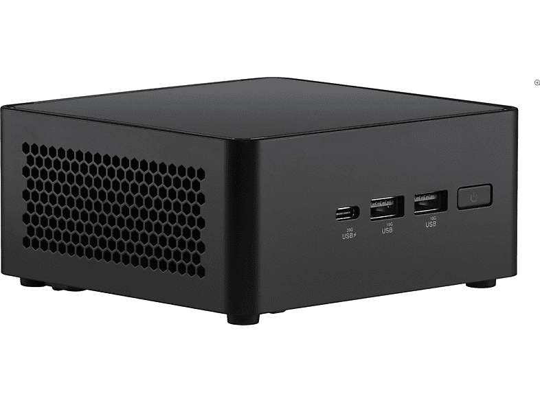 ASUS NUC 14 Pro+ RNUC14RVHV700002I Mini PC (Barebone), Intel® Core™ Ultra 7 Prozessor 165H, 0 GB RAM SSD, Arc™ Onboard Graphics, Kein Betriebssystem, Schwarz — Foto 2 von 3