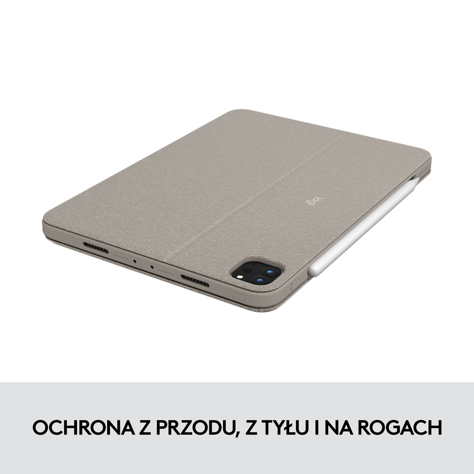 Etui LOGITECH Combo Touch do iPad Pro 11 Sand