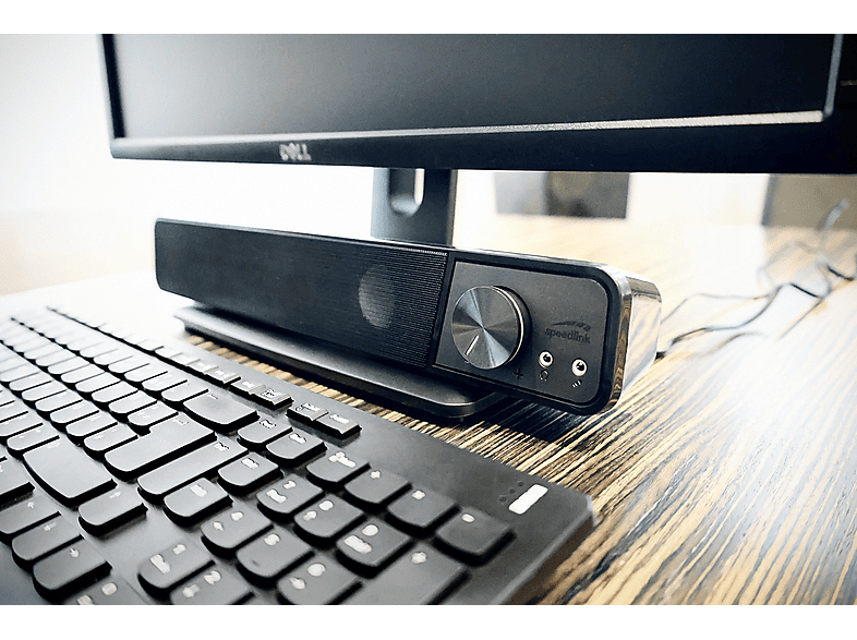 SPEEDLINK Brio Stereo Soundbar, black; Stereo-Soundbar — Foto 4 von 5
