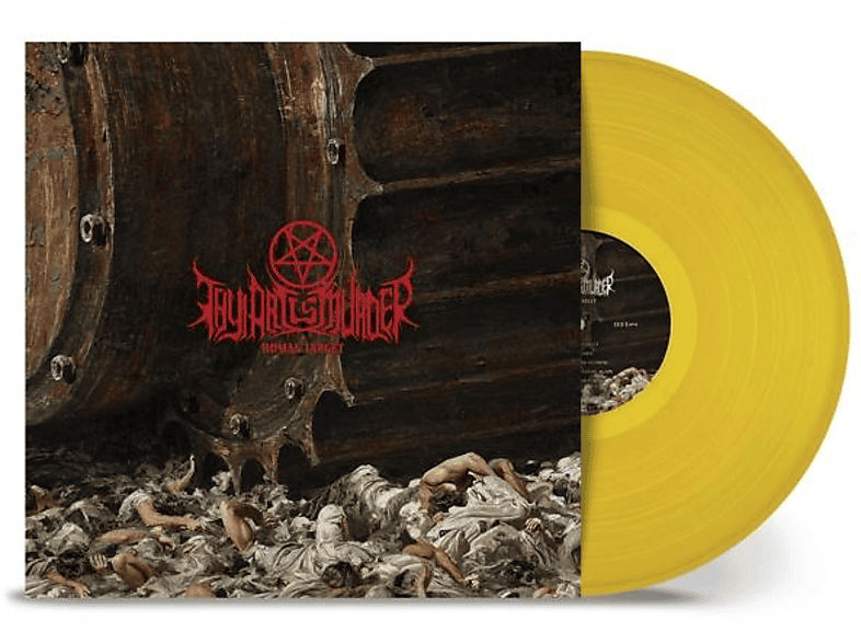 Thy Art Is Murder - Human Target(Yellow Vinyl in Gatefold) - (Vinyl)