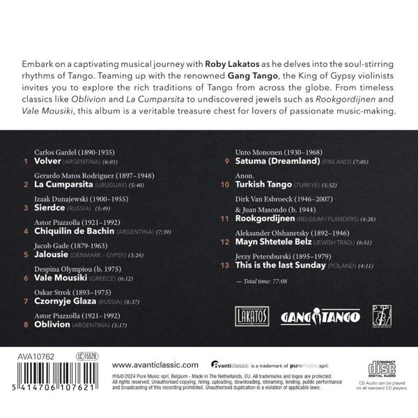 Textlastiges Albumcover mit Künstlernamen, Songtiteln und einer Titelliste.