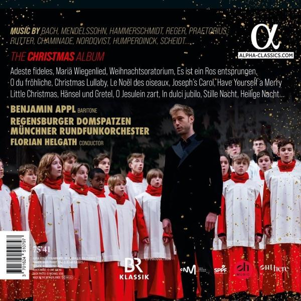 Albumcover mit Chor und Dirigent. Text in mehreren Sprachen.
