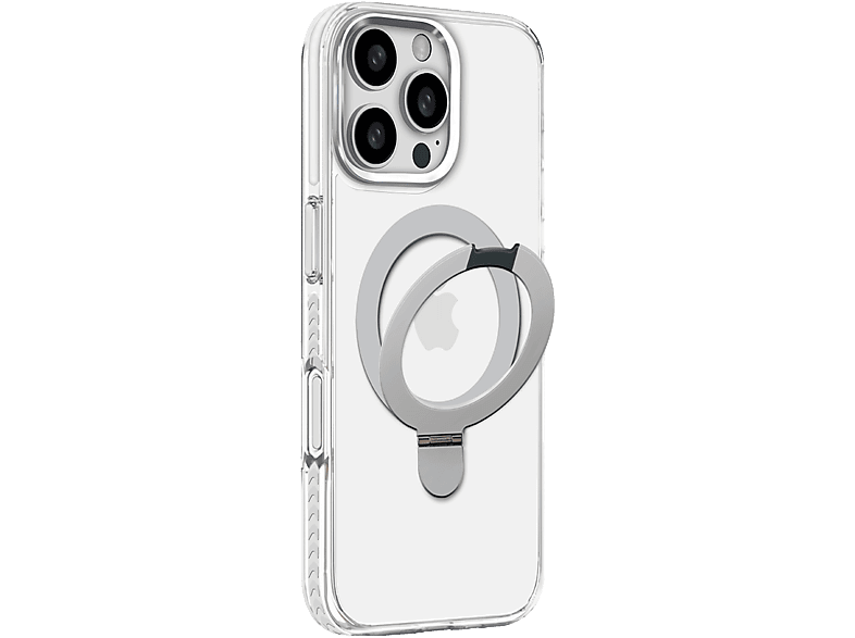 PIILI iPhone 16 Pro Max Rotation Magsafe Telefon Kılıfı Şeffaf_0