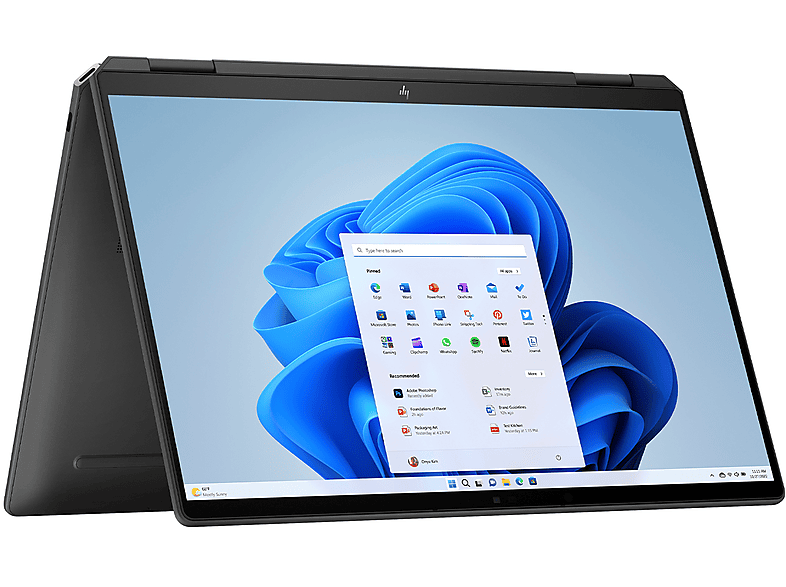 HP Spectre x360 14-eu0006nl convertibile 2 in 1, 14", processore Intel Core Ultra 7 155H, 32 GB, 1000 GB Ssd, Nero siderale Notebook