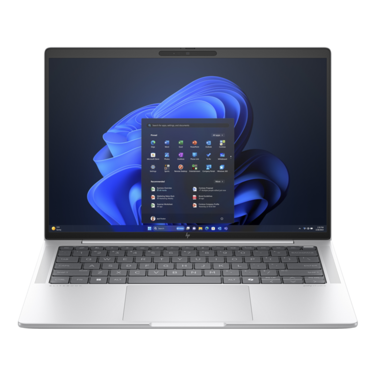 HP Elitebook 1040 G11 - 14 Inch Intel Core Ultra 7 16 Gb 512 Windows 11 Pro afbeelding