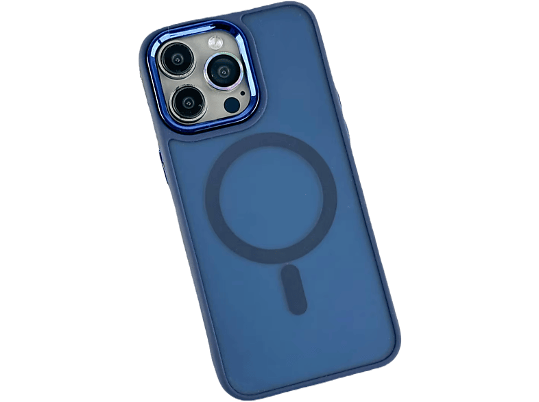 PIILI iPhone 16 Pro Max Focus Magsafe Mat Telefon Kılıfı Lacivert