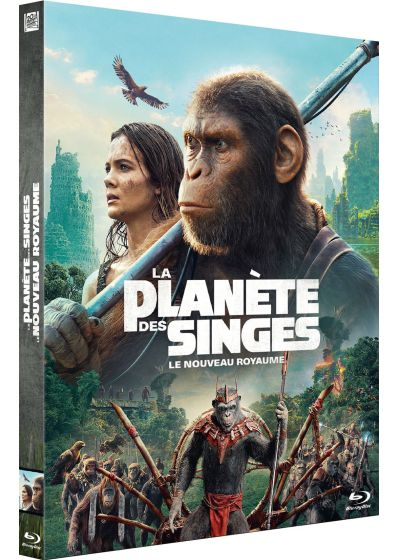 Filmposter voor 'Planet of the Apes', met een vrouw en aap vooraan.