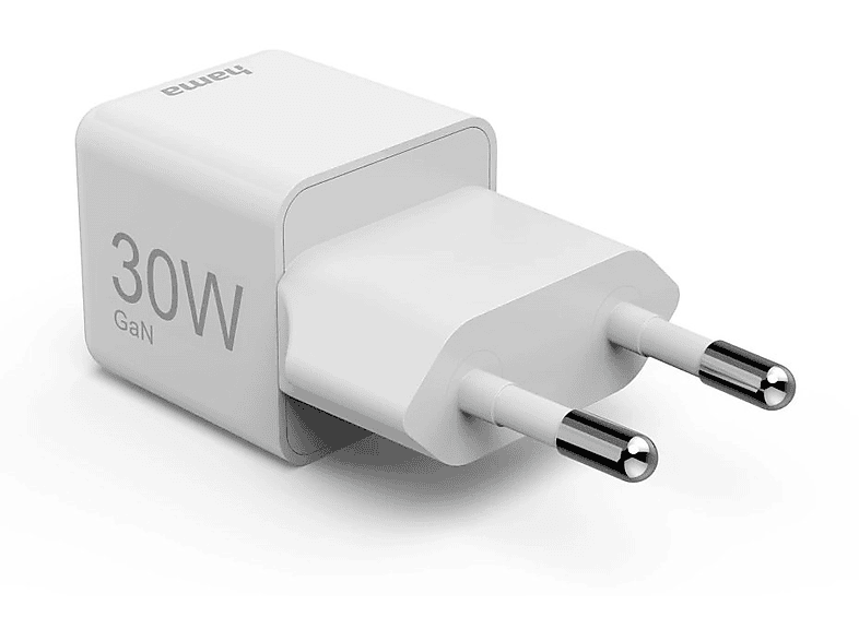 Ładowarka sieciowa HAMA SuperMini 30W PD QC Biały – zdjęcie 2