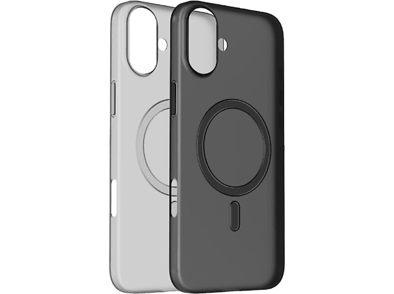 MOMAX MTAP24LD Lite CaseForm Magnetic Case iPhone 16 Plus Telefon Kılıfı Şeffaf Siyah_0