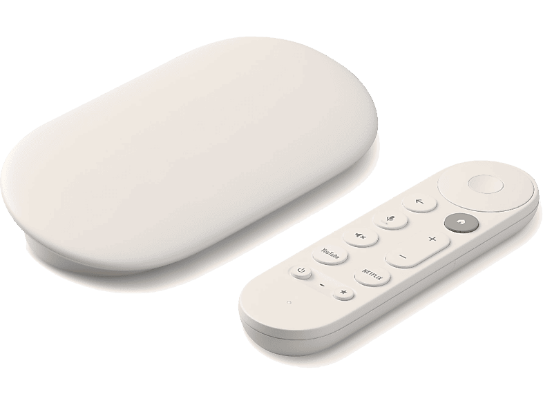 Google Chromecast Tv Streamer 4k Porcelain