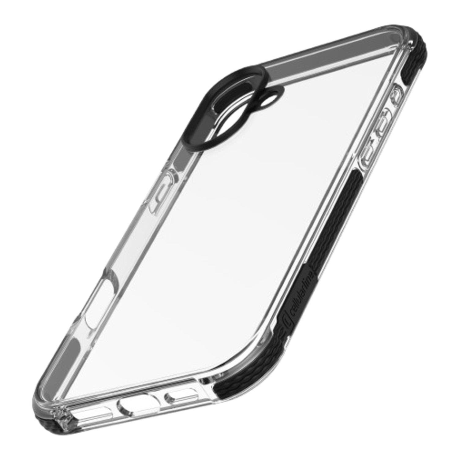 Cellularline Tetraforce Telefoonhoesje Voor Apple Iphone 16 Plus Transparant