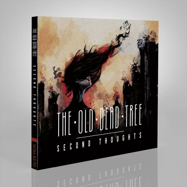 CD-Cover-Art für 'The Old Dead Tree' mit Frau und schwarzem Hintergrund.