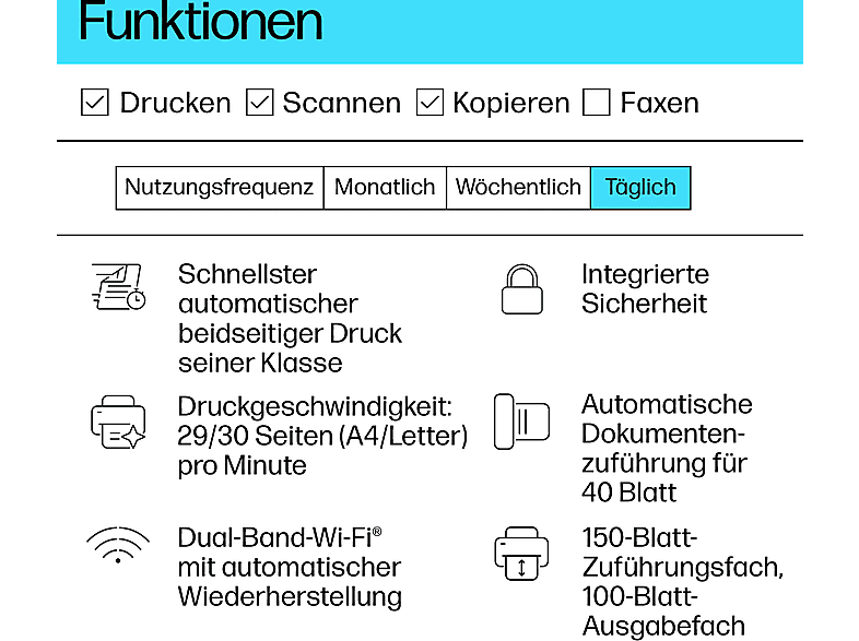 Thumbnail - HP LaserJet MFP M234sdw Multifunktionsdrucker