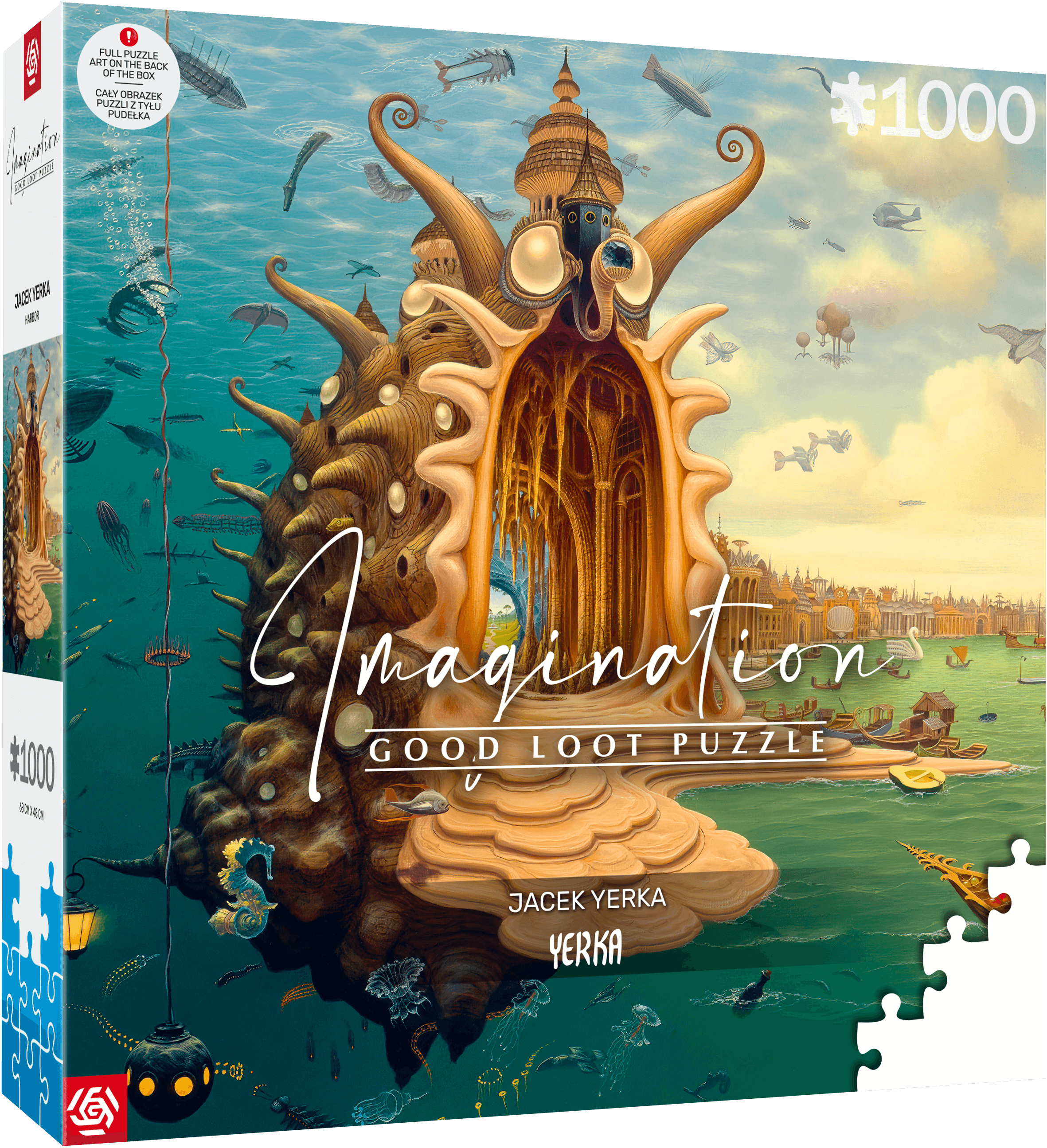 Imagination: Jacek Yerka - Harbor 1000 db-os puzzle