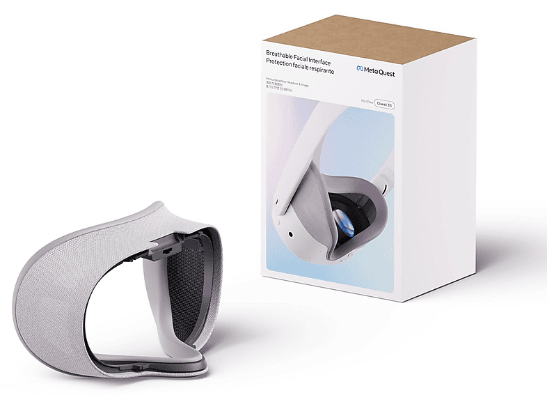 Meta Atmungsaktive Headset-Einlage für Meta Quest 3S; Zubehör für VR Brille — Foto 5 von 5