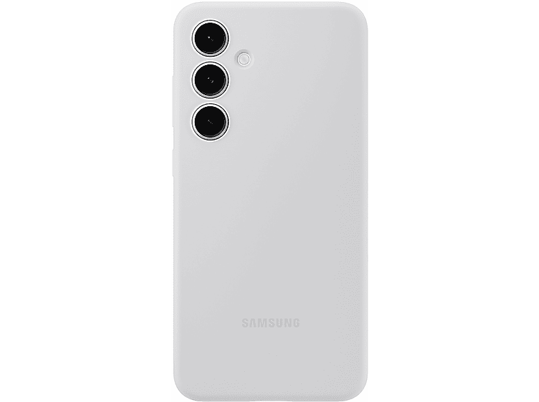 Samsung Cover Silicone S24fe, per Galaxy S24 FE,Grigio