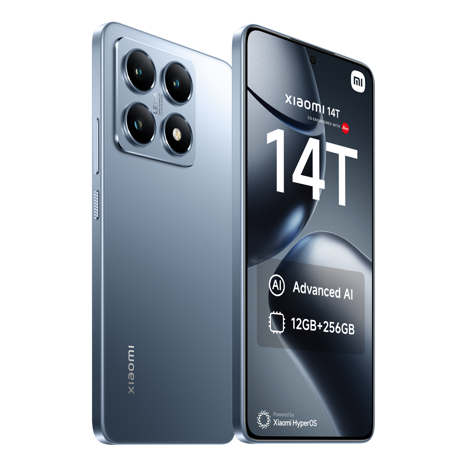 スマートフォン本体 Xiaomi 14t 12/256 Titan Blue XIAOMI 14T – Smartphone de 12+256GB, Lentes Leica Summilux