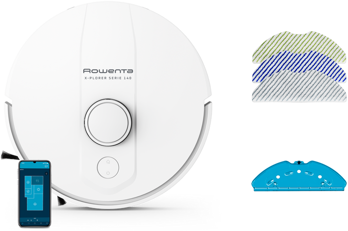 ROWENTA RR9177WH X-Plorer S140 Animal Detect robotporszívó fehér