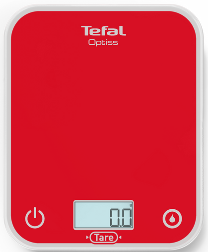 TEFAL BC50U3V0 Optiss konyhai mérleg piros