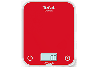 TEFAL Optiss konyhai mérleg piros