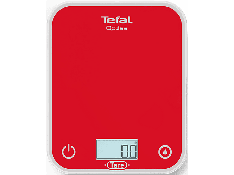 TEFAL Optiss konyhai mérleg piros