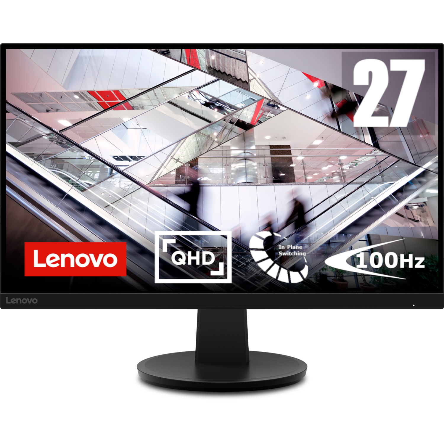 Lenovo Monitor N27q - 27 Inch 2560 X 1440 (qhd) Ips-paneel afbeelding