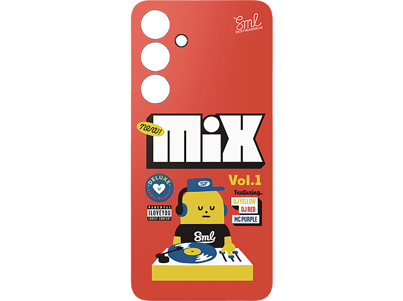 SAMSUNG Flipsuit Case, Backcover, Samsung, Galaxy S24 FE, Red Polycarbonat, Thermoplastisches Polyurethan