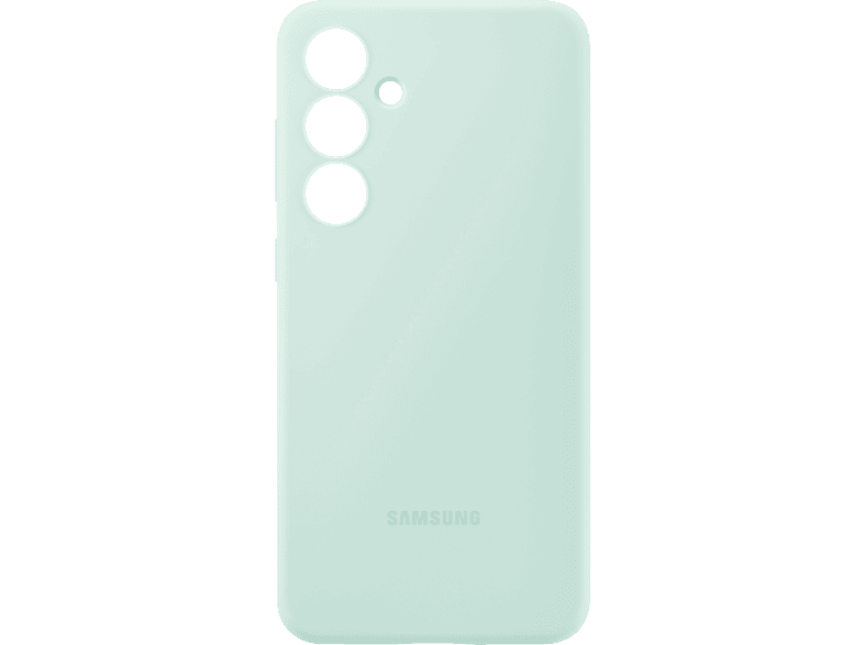 SAMSUNG Silicone Case, Backcover, Samsung, Galaxy S24 FE, Mint Polycarbonat, Silikon