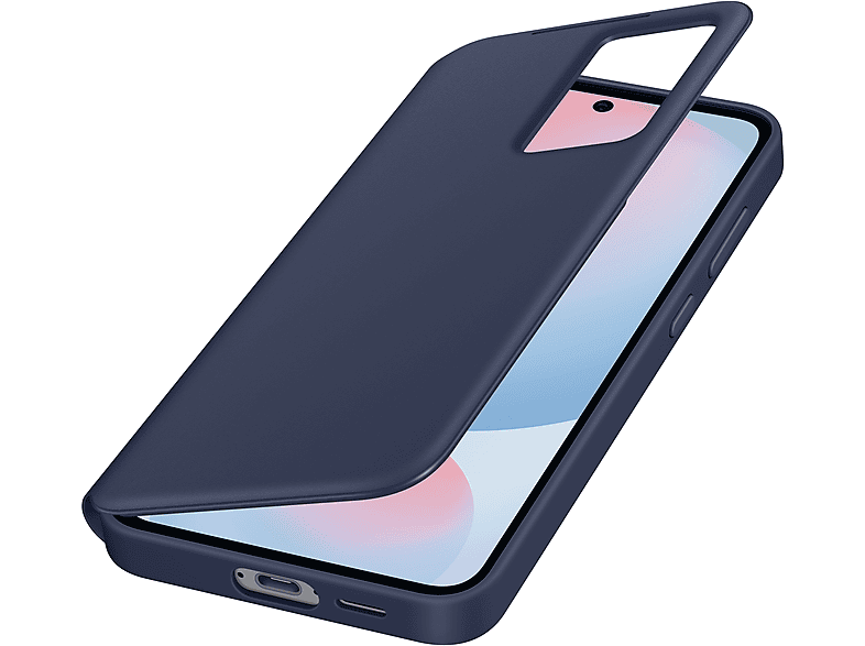 SAMSUNG Smart View Wallet Case, Bookcover, Samsung, Galaxy S24 FE, Blue