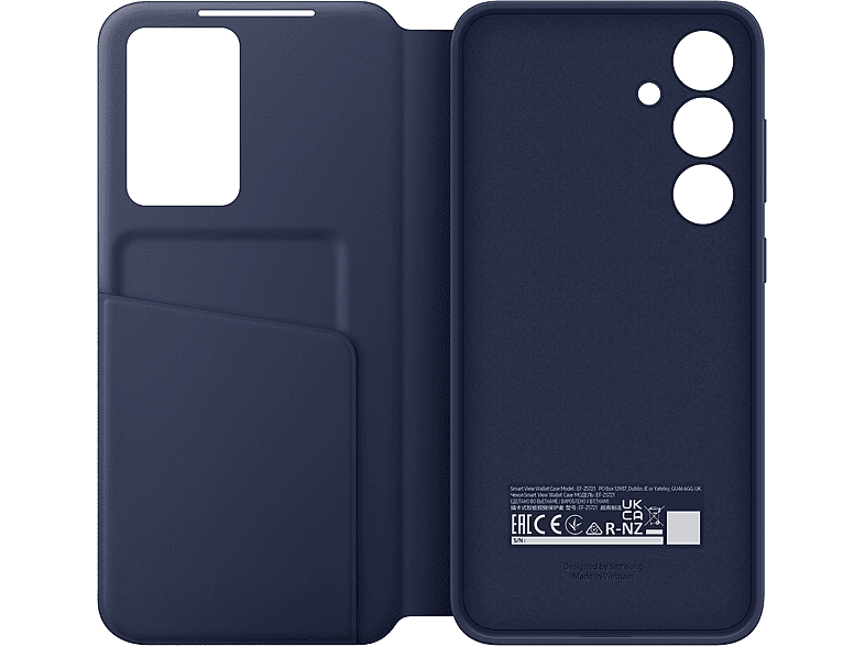 SAMSUNG Smart View Wallet Case, Bookcover, Samsung, Galaxy S24 FE, Blue
