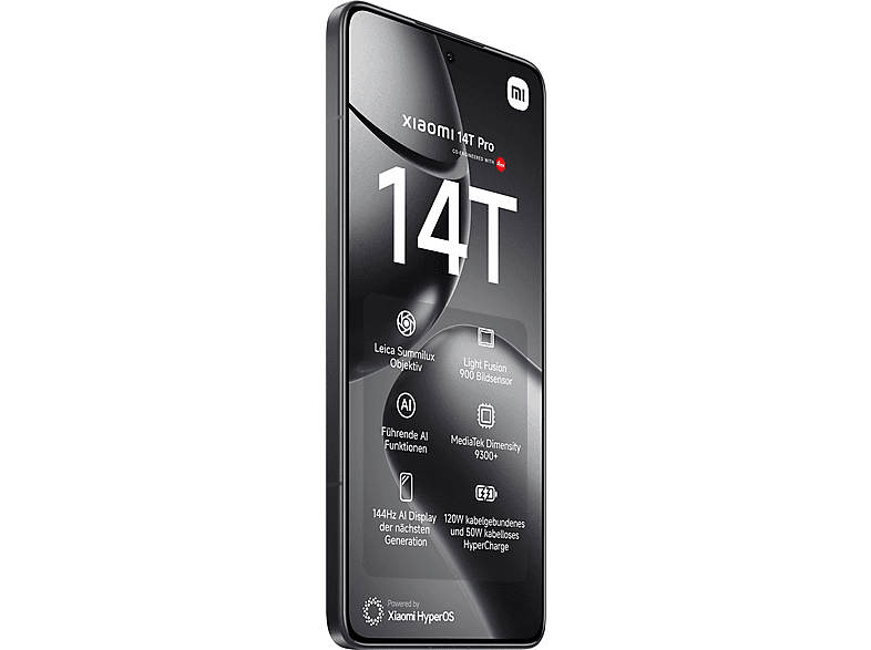 XIAOMI 14T Pro 512 GB Titan Black Dual SIM