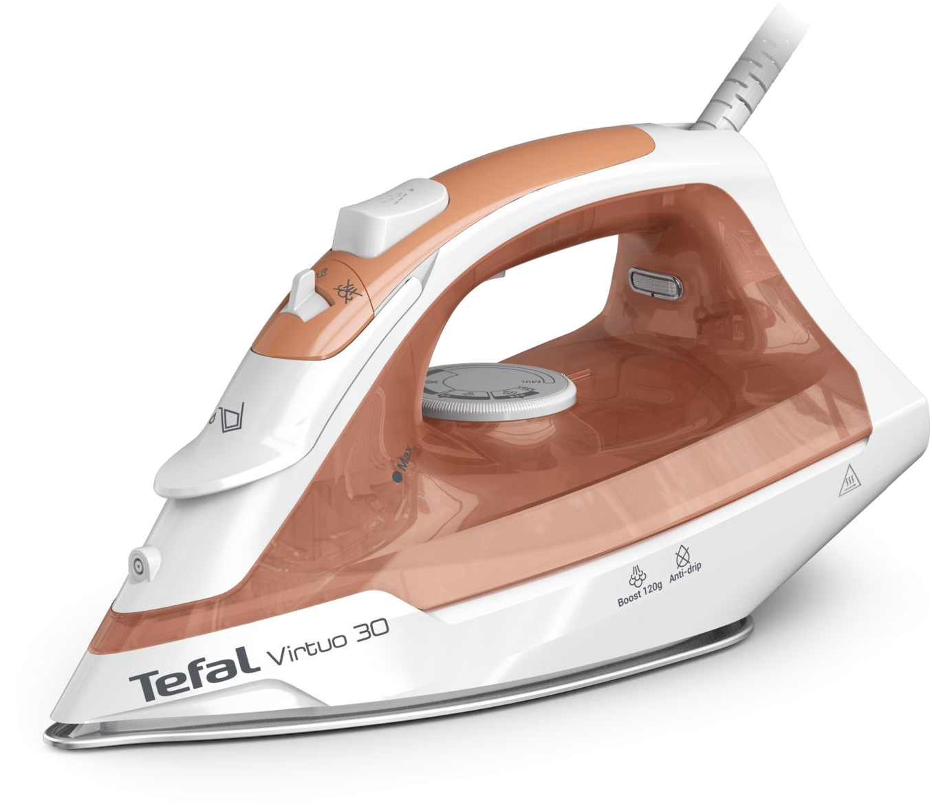 TEFAL FV2C40E0 Virtuo 30 gőzölős vasaló narancssárga