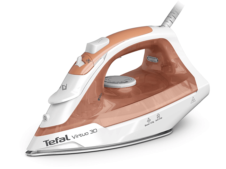 TEFAL Virtuo 30 Gőzölős vas. narancs