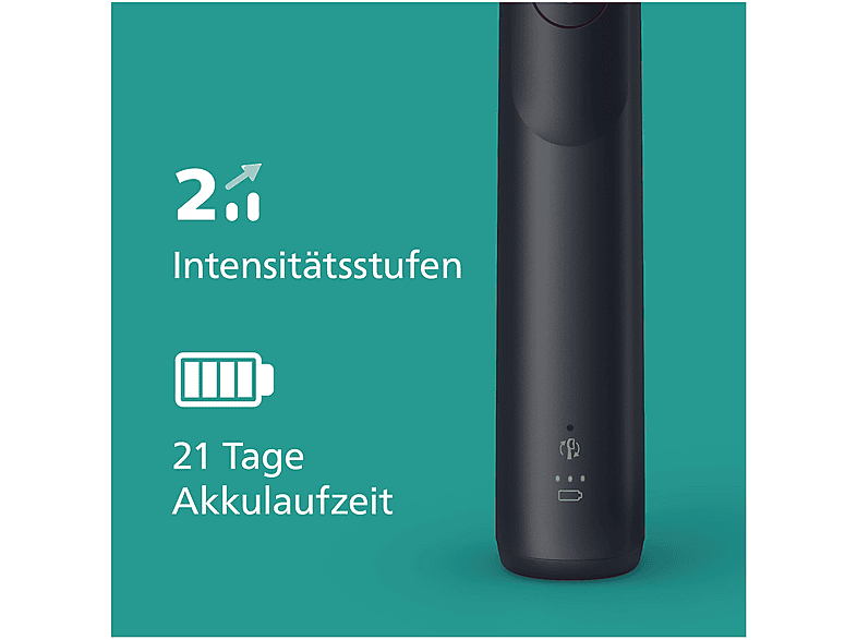 Philips HX7111/01 Sonicare 5500 Schallzahnbürste Schwarz — Foto 3 von 5