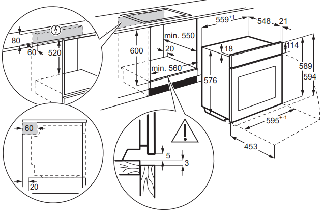 Sütő diagramja méretekkel és jelölésekkel. A méretekre és a részletekre fókuszál.