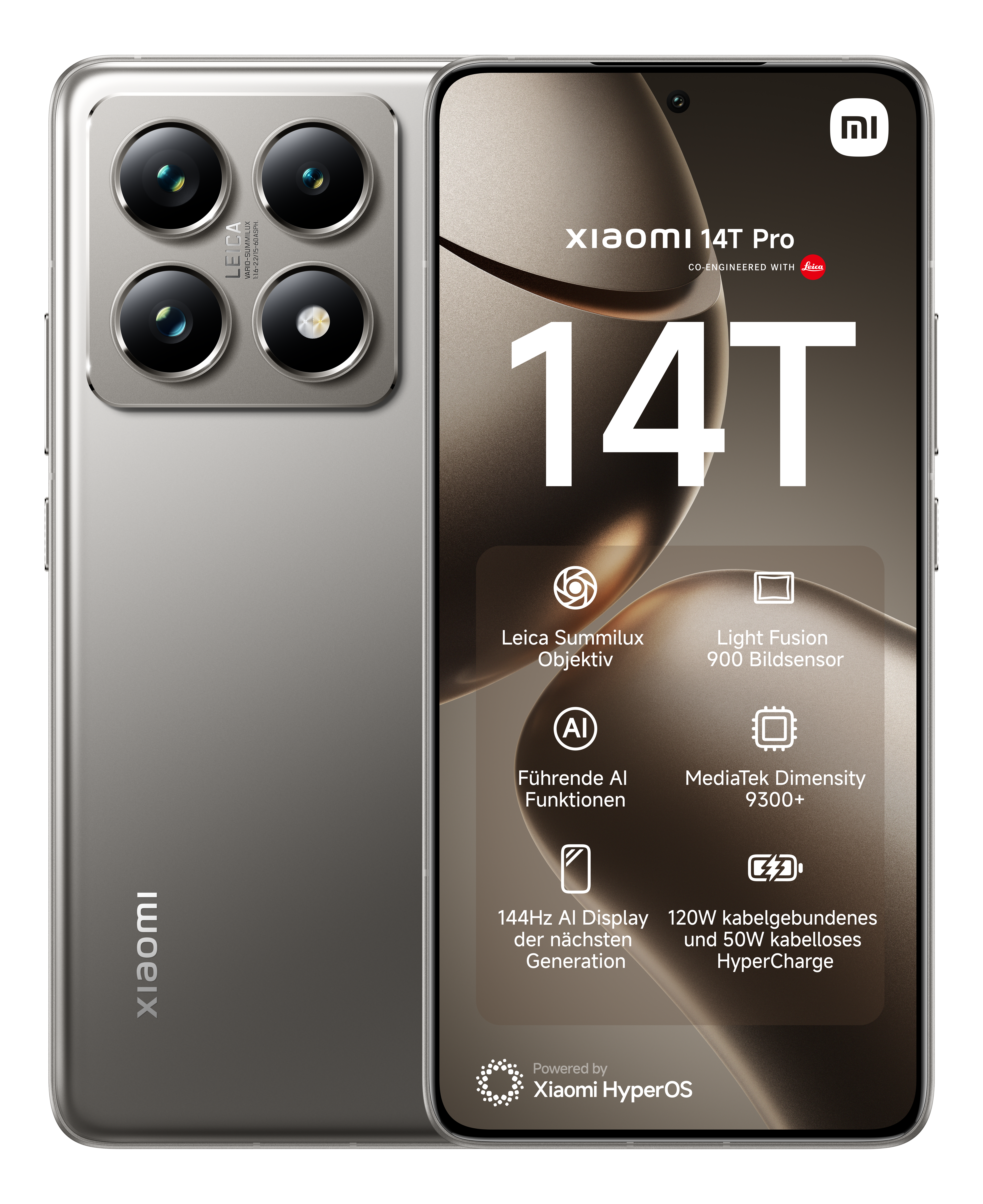 XIAOMI 14T Pro 512 GB Titan Gray Dual SIM | MediaMarkt