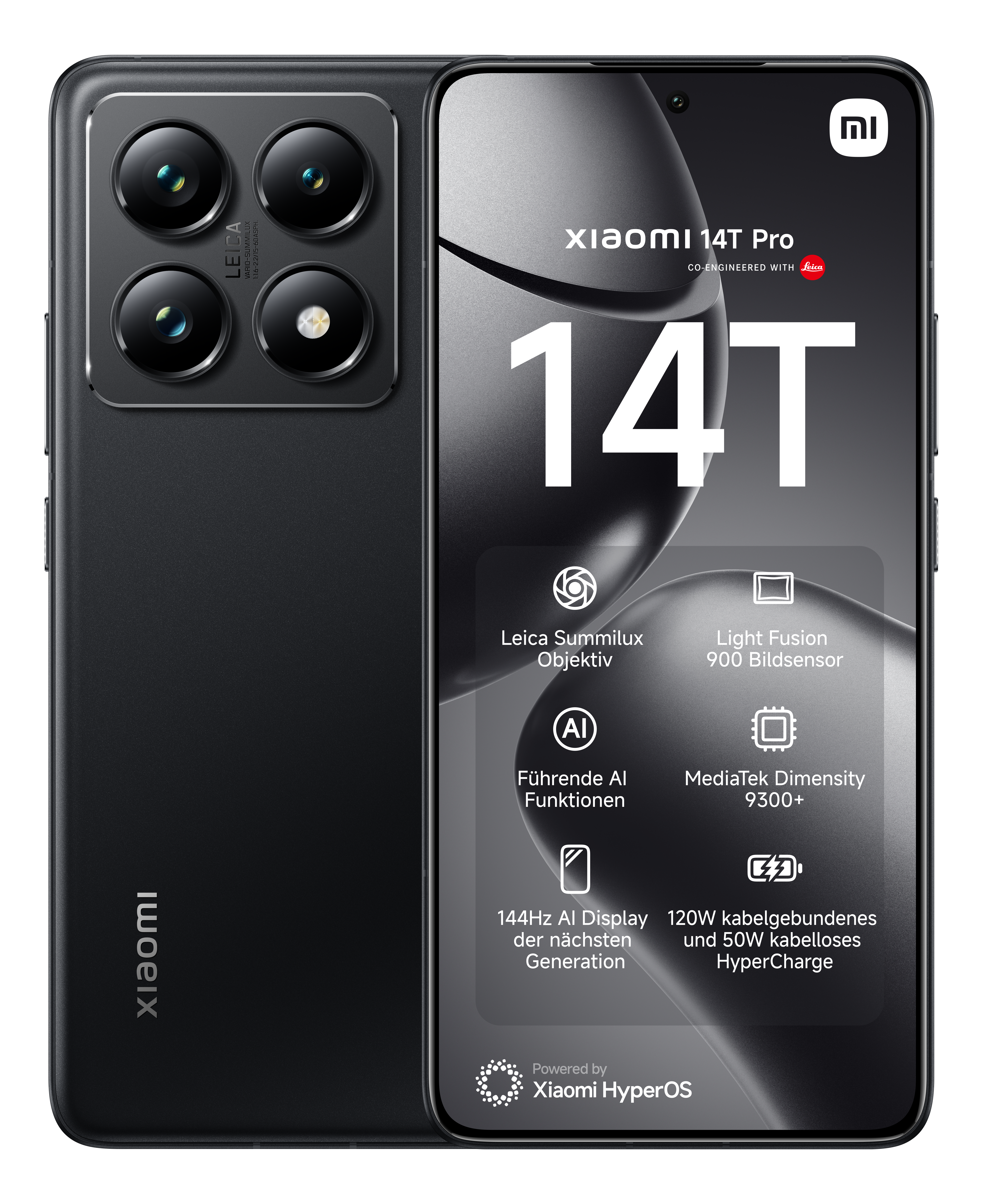 XIAOMI 14T Pro 512 GB Titan Noir Dual SIM | MediaMarkt