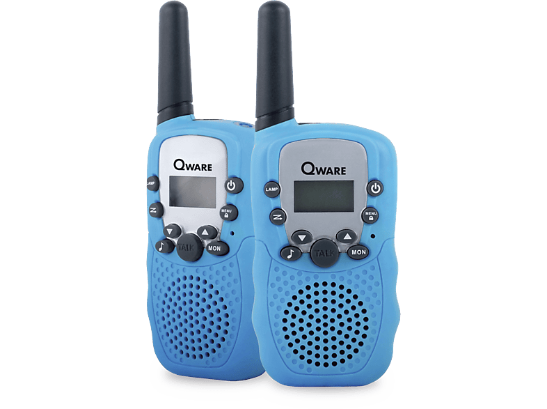 Qware Walkie Talkie Set Blauw (qw Snd-wt335bu)