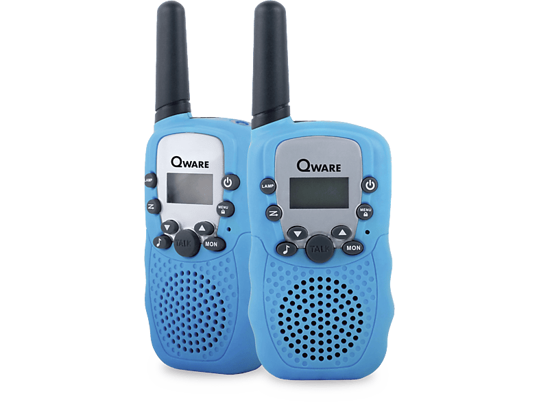 Qware Ensemble Talkie-walkie Bleu