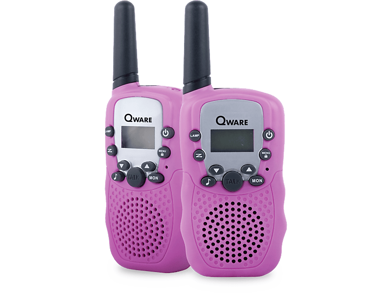 Qware Walkie Talkie Set Roze (qw Snd-wt335pk)