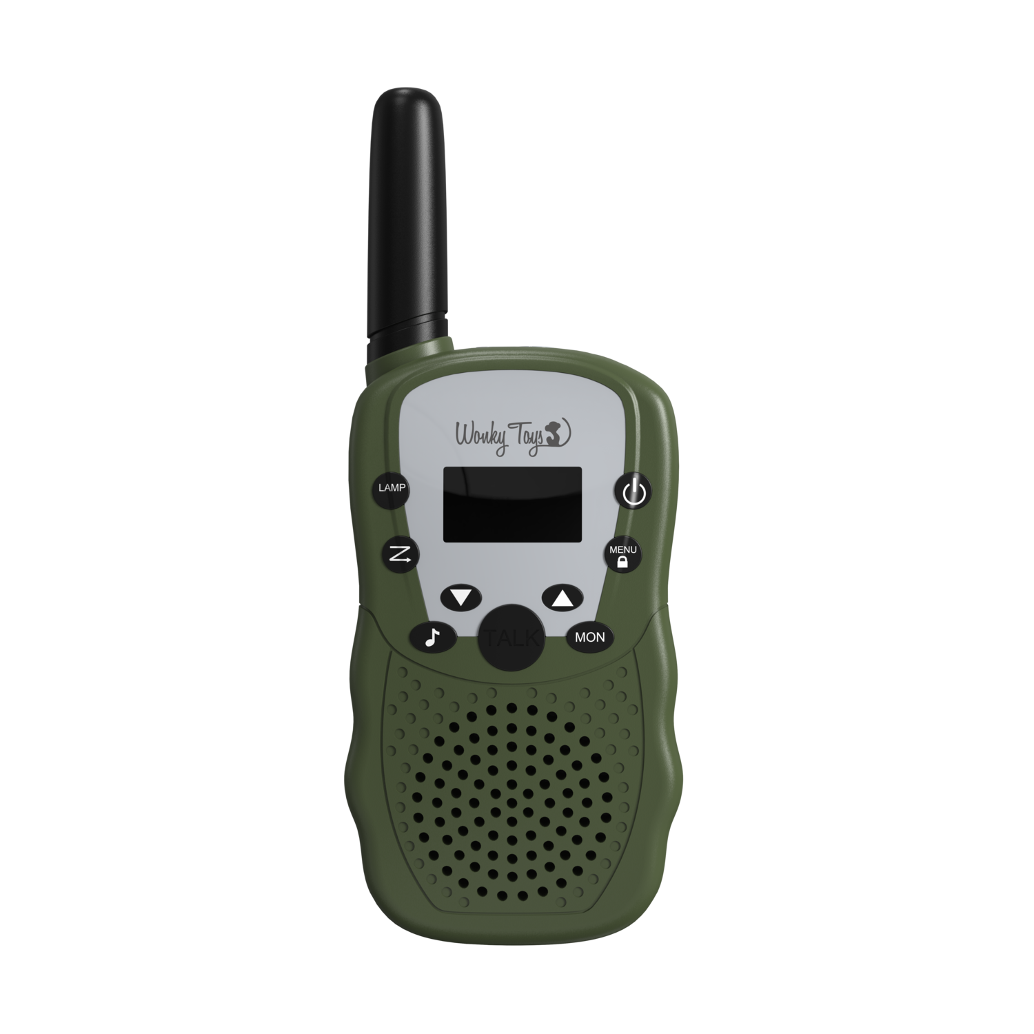 Wonky Monkey Set Wm Wt-335gn Walkie Talkie Legergroen