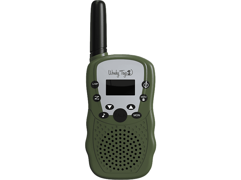 Wonky Monkey Walkie-talkie Set Groen (wm Wt-335gn)