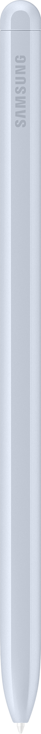 Ein weißer Stift, wahrscheinlich für ein Tablet oder Telefon, mit Samsung Logo.
