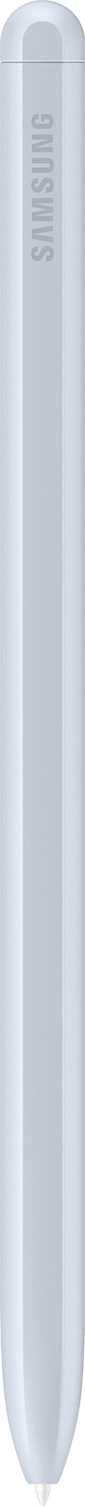 Penna stilo bianca con il logo Samsung sopra.