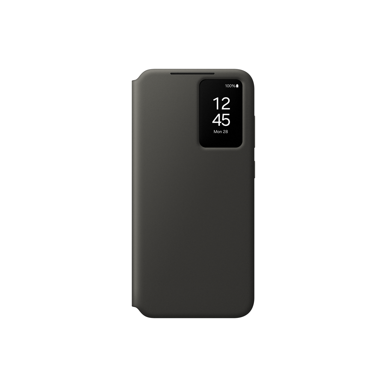 Samsung Smart View Wallet Case Telefoonhoesje Voor Samsung S24 Fe Zwart afbeelding