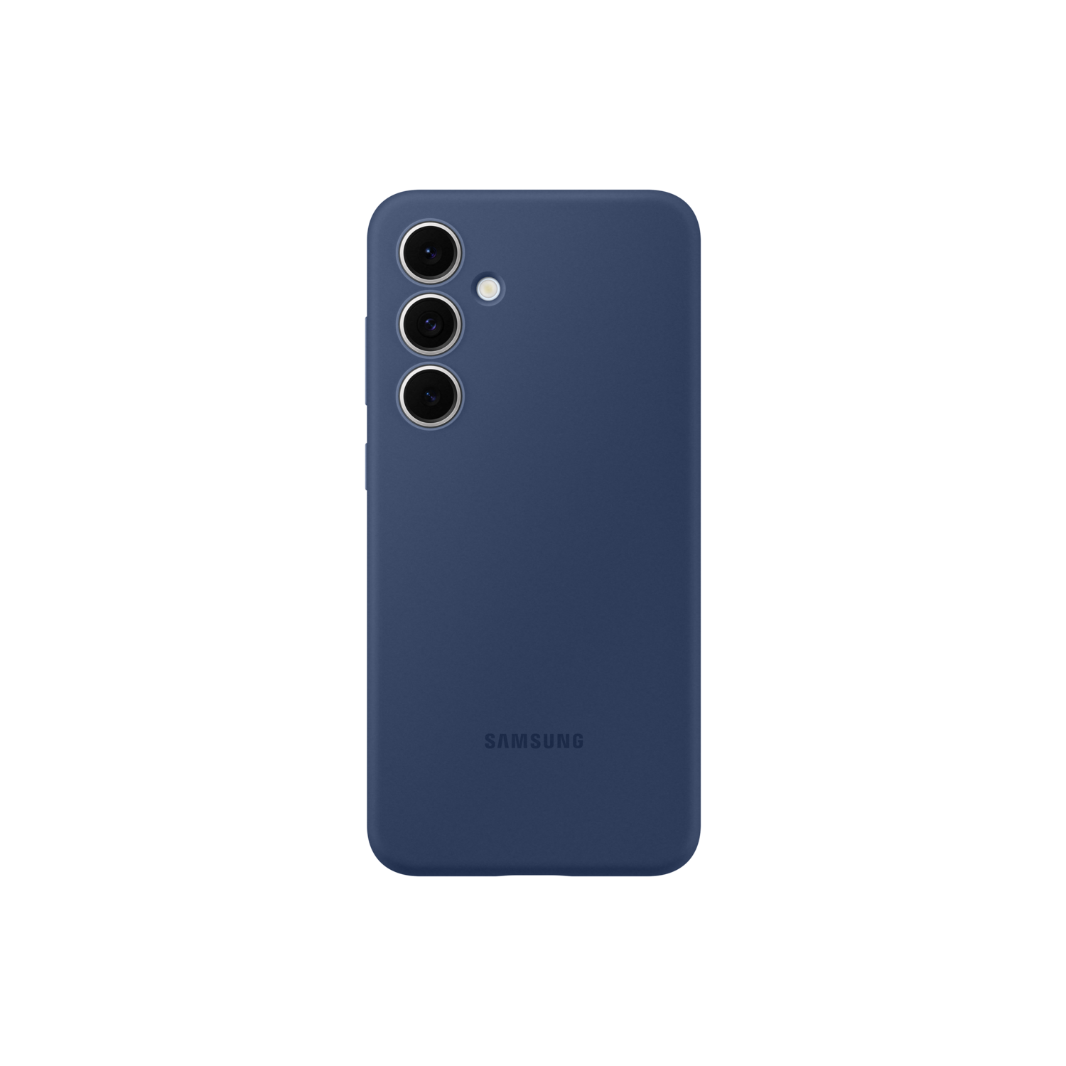 Samsung Silicone Case Telefoonhoesje Voor S24 Fe Blauw